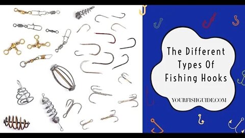 The Types Of Fish Hooks | How to pick FISH HOOKS ~ Types | Sizes | Brands | Setups