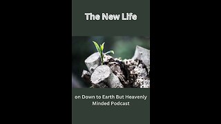 The New Life, on Down to Earth But Heavenly Minded Podcast