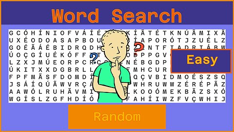 Word Search - Challenge 12/16/2022 - Easy - Random