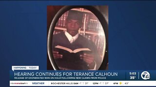 Terance Calhoun exoneration hearing