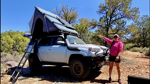 Bugout Vehicle! Full-Time 4x4 Nomad Nat Moran Gives Us A Tour Of Her Custom 4Runner