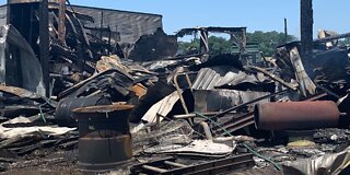 'Never had anything hurt us any worse': Harford farmer loses barn in arson fire