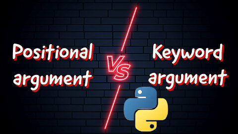 Python functions 2023| positional argument 🆚 keyword argument | python programming language