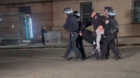 Playtime Is Over: NYPD Dragging Protesters Out Of Columbia University