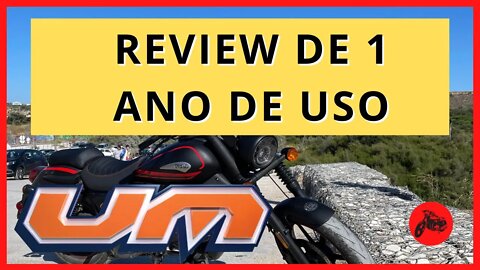 UM Renegade Sport S Vegas - Review de 1 ano de uso #UMRenegadeCommando #UmRenegadeVegas #Vegas125