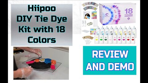 Watch Me Make A Shirt Step By Step Hiipoo Tie Dye Kit