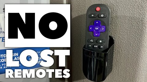 Mount for Roku TV Remote Controls
