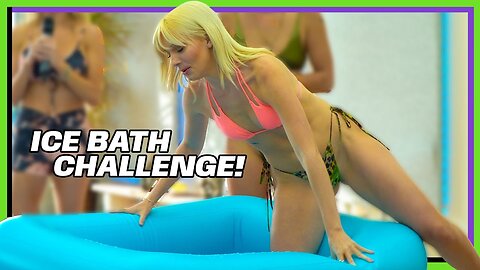 ICE Bath Challenge This is COLD