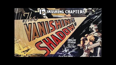 THE VANISHING SHADOW (1934) -colorized
