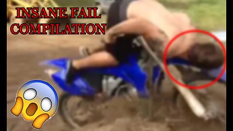 INSANE DIRTBIKE & MOTORBIKE FAIL COMPILATION