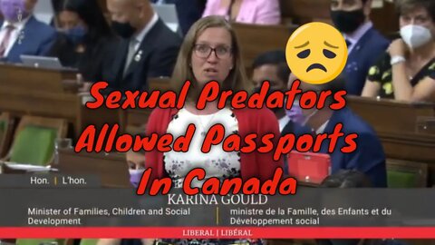 Child sexual predators pass Passport Canada's issuance requirements 😖
