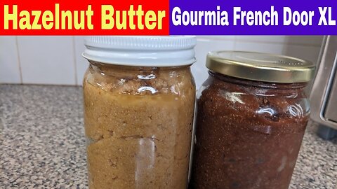 Chocolate and Plain Hazelnut Butter Recipes, Gourmia French Door XL