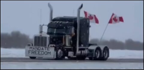 Keep On Truckin' In The Free World - Music Video - Truckers Freedom Convoy 2022