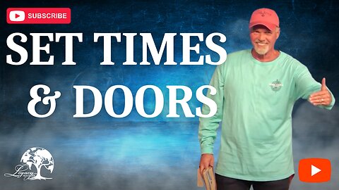 Set Times and Doors - Sunday 10.15.2023 - 10:30AM - Pastor Philip Thornton