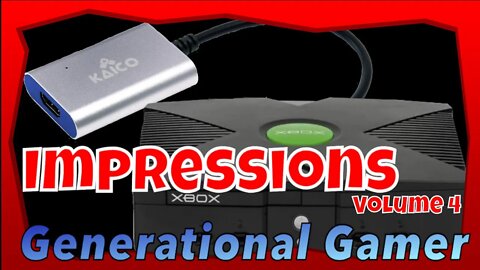 Kaico Labs Xbox HDMI Cable - Pre-release Impressions (Volume 4)