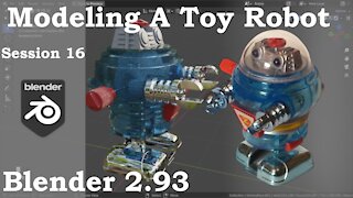 Modeling A Toy Robot, Session 16