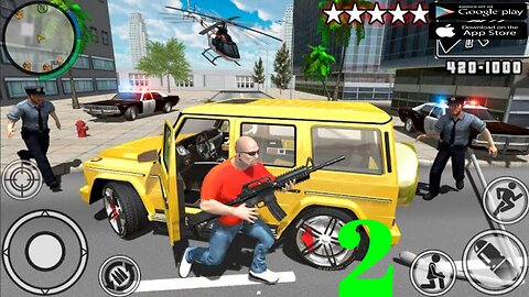Vegas crime simulator | Vegas crime simulator gameplay walkthrough part 2 (Android iOS)