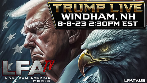 TRUMP LIVE WINDHAM, NH! @3pm