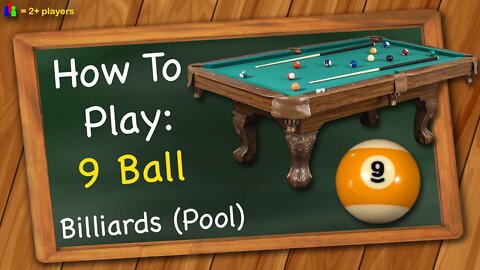 How to play 9 Ball (Billiards / Pool)