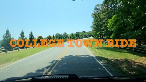 The College Town Ride Scenic Byway, North Carolina