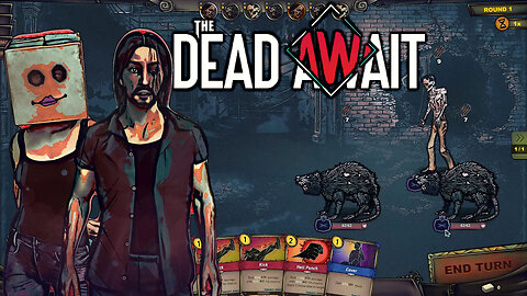 The Dead Await - Keanu Reeves & Cat versus Zombies (Deck-Building Survival RPG)