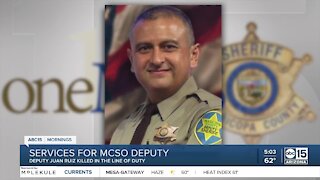 Services to be held Tuesday for fallen MCSO deputy