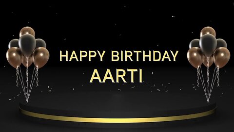 Wish you a very Happy Birthday Aarti
