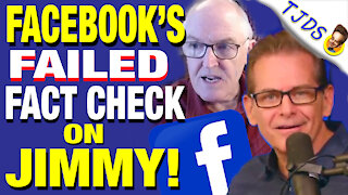 Facebook Censors Jimmy's Video While Confirming It!