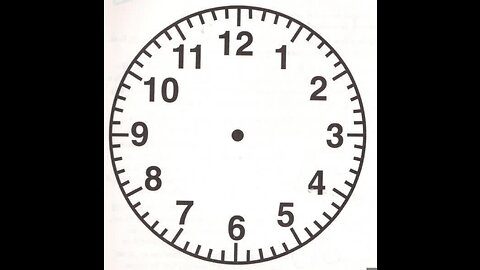 A CLOCK WITH NO HANDS