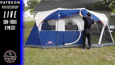 The Watchman News - Coleman Elite Weathermaster Tent Setup - Wenzel Windy Pass Sleeping Bag