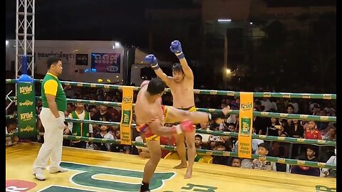 Kun Khmer boxing -Keo Rumchong Vs Thai - 26 March 2023
