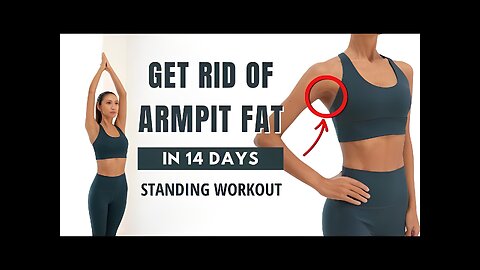 10-minute routine to get rid of underarm fat and fat 🔥 quickly! - Armpit Fat Workout