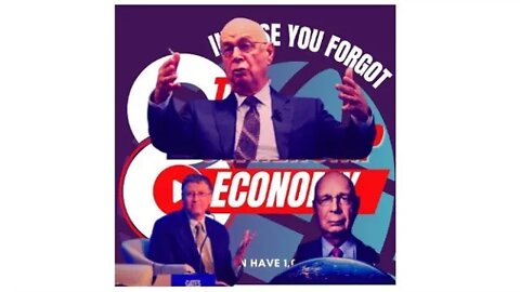 The only way out of Klaus Schwab and Bill Gates's "Globalist Regime"