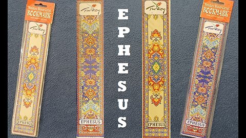 CURIOS for the CURIOUS 129: Miniature Woven Carpet Bookmarks, Ephesus, Ionia. Keskin Color