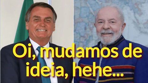 😏 Bolsonaro e Lula parecem ter mudado de ideia e se enfrentam hoje 💥🔥