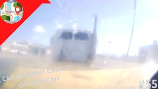 Guy Rear Ends Truck Just After Loosing His Job Whilst Speeding - Dashcam Clip Of The Day #55