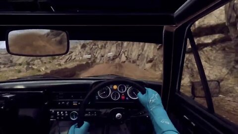 DiRT Rally 2 - Escort MKII Excursion Through Camino de acantilados y rocas