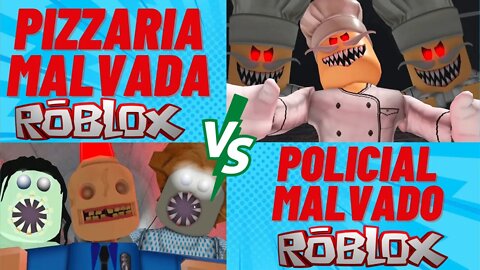 ESCAPE DO POLICIAL DO MAL NA PRISÃO !!! - (ROBLOX SIREN COP'S PRISION) 