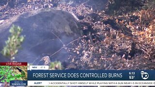 Forest Service does controlled burns