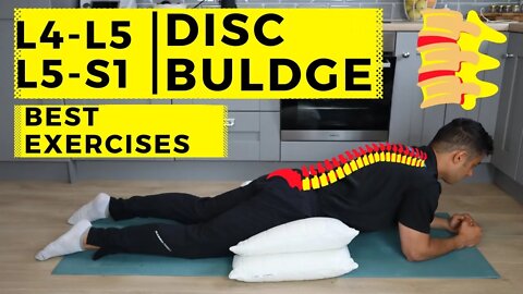 L4 L5 - L5 S1 disc bulge best exercise rehabilitation for pain relief