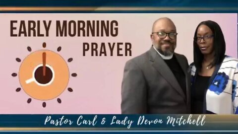 Early morning prayer with Pastor Carl