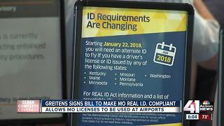 Missouri governor signs Real ID bill