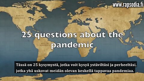 25 kysymystä pandemiasta