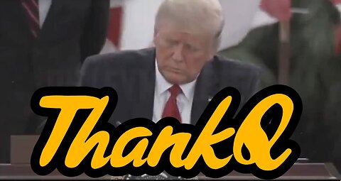 WWG1WGA "GOD MADE TRUMP" to Save The Children & Free Mankind, ThankQ