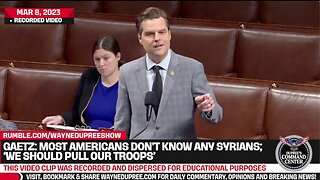 Rep. Matt Gaetz proposes legislation to pull US troops out of Syria