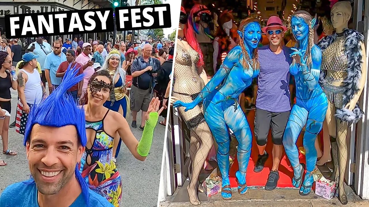 Wild Key West Fantasy Fest Body Paint Costumes Festival 2019 Key West Florida