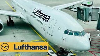 Business Class: Lufthansa Airbus A330-300 - Frankfurt - Dubai - LH630 (4K)