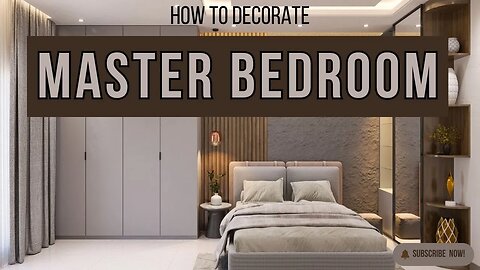 Master Modern Bedroom: Embrace Brown Shades for Elegant and Serene Decoration