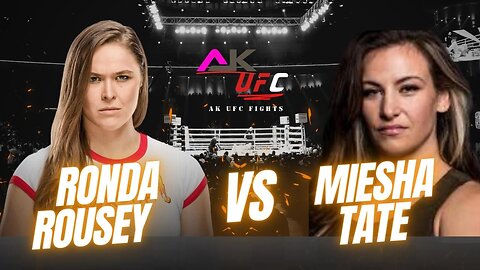 Ronda Rousey VS Miesha Tate UFC Fight