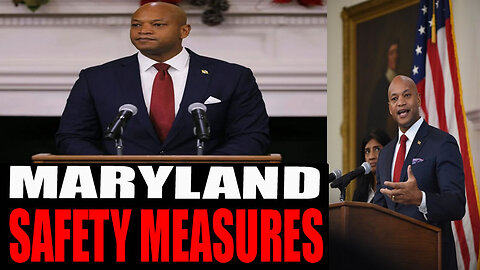 Maryland Gov. Wes Moore New Safety Measures